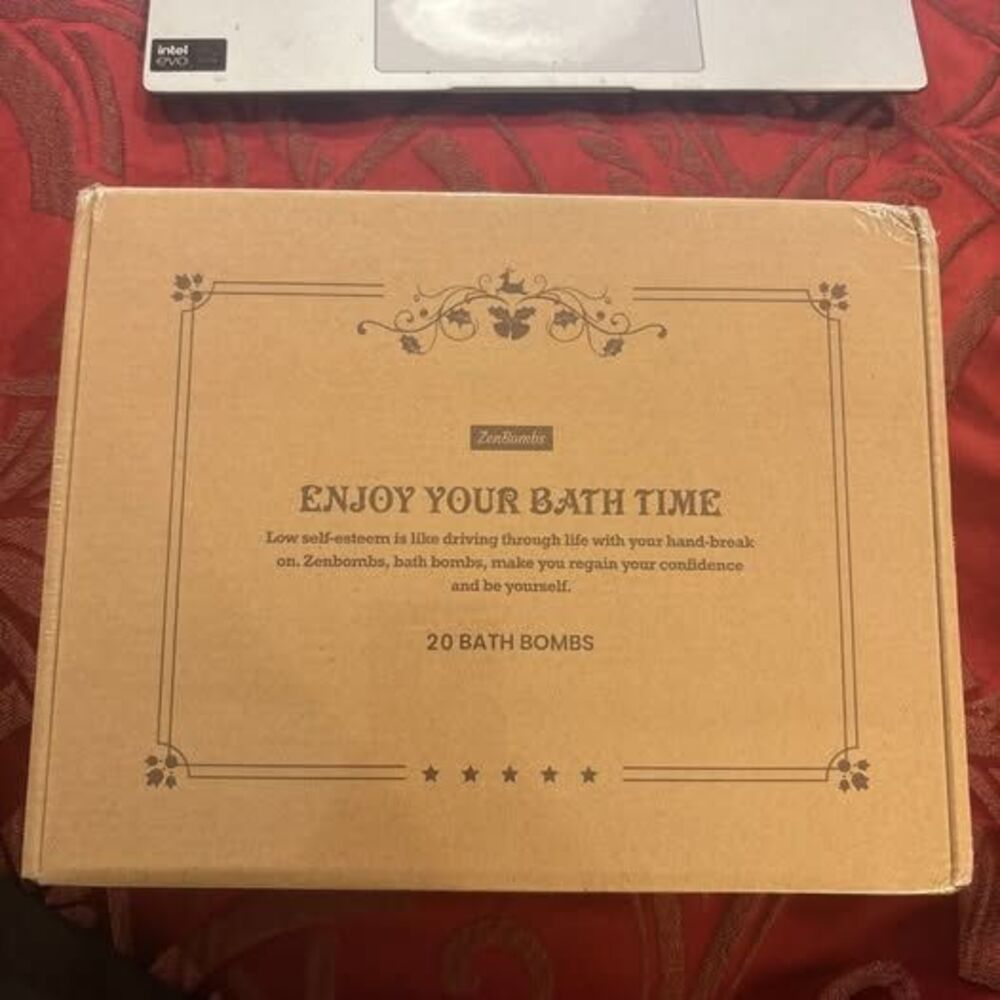 NEW ZenBombs 20 pc Bath Bombs Set (10 different scents)
